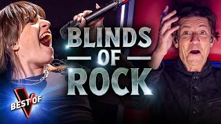 Breathtaking ROCK Blind Auditions on The Voice 🤘 [upl. by Dicks]