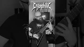 Cryophilic Riffs on the Ormsby Headless Metal V GTR 8 String [upl. by Taimi]