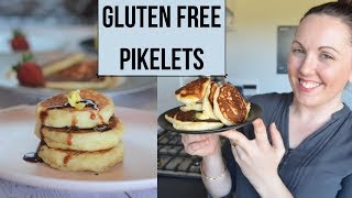 Gluten Free Pikelets USING ONLY INGREDIENTS YOU ALREADY HAVE IN YOUR PANTRY [upl. by Nya]