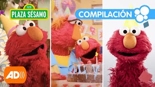 Plaza Sésamo ¡Celebremos el cumpleaños de Elmo juntos  Compilación [upl. by Maillil]