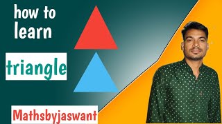 How to learn triangle 📐 triangle class 9 CBSE rbse [upl. by Florida]