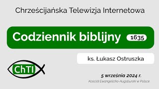 Codziennik biblijny Słowo na dzień 5 września 2024 r [upl. by Feriga33]