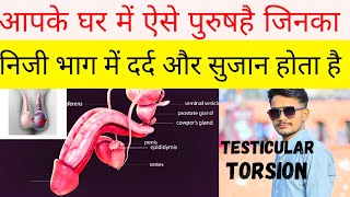 Testicular torsion in Hindi वृषण में दर्द होने वाला  Cause  Symptoms Treatment in hindi [upl. by Meyer749]