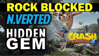 Rock Blocked NVerted Hidden Gem Location  Crash Bandicoot 4 Its About Time [upl. by Nichols]