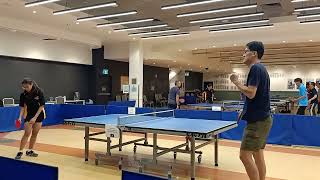 2023 autumn western Sydney table tennis A2 Vincent Chan vs Xuan Diem Mai set 3 [upl. by Lull]