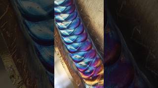 TIG Welding Stainless Steel Pipe Heliarc welding viralvideo automobile shorts shortvideo [upl. by Yla]