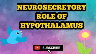 Endocrine System Neurosecretory Role Of Hypothalamus NMDCAT Federal BookUrdu or Hindi [upl. by Melquist55]