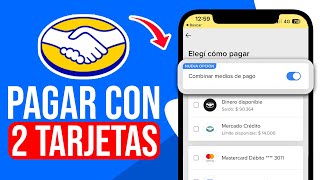 Como PAGAR en Mercado Libre con DOS TARJETAS Guia Completa [upl. by Anirbac]