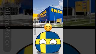 IKEA💀 countyballs countryballanimation [upl. by Atat]