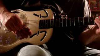 Fender FR48 Resonator Guitar Demo [upl. by Neelhtac]