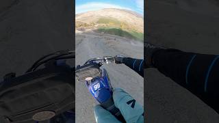 Climbing the backside of the dugway at Mayfield hillclimb dirtbike offroad adventure utah [upl. by Parke]