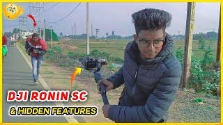 DJI Ronin sc setup amp advance feature  Canon 200d Mark ii Hindi [upl. by Cresa]