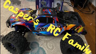 Traxxas maxx wide kit toe link replacement [upl. by Ymirej]