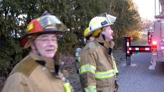 GTFD8215 Fire Department honors Lt steve dewindt 40 years Georgetown Firefighter [upl. by Notwal]