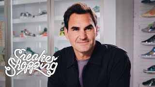 Roger Federer Goes Sneaker Shopping With Complex [upl. by Domel]