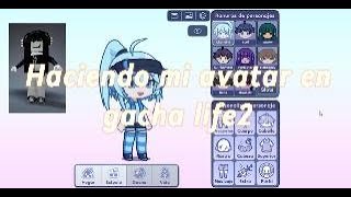 Haciendo mi avatar en GACHA LIFE 2 [upl. by Annaerda]