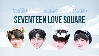 Seventeen Love Square Mingyu Minghao Jun amp Wonwoo [upl. by Nefen]