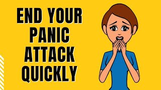 End Your Panic Attack Now CBT grounding technique talk through [upl. by Ahsiuqet217]