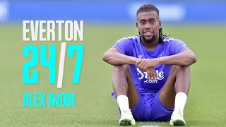 ALEX IWOBI EVERTON 247  Inside Nigeria internationals home and Goodison Park [upl. by Anek]