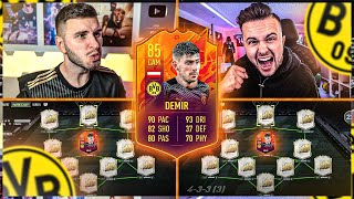 FIFA 22 YUSUF DEMIR BVB TRANSFER SQUAD BUILDER BATTLE vs Gamerbrother 🔥🔥 [upl. by Ahsirtap944]