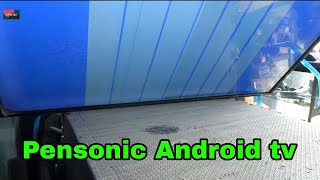 PENSONIC LED 4557 Android Tv multiple barlines issue [upl. by Ecela]