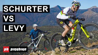 HUMBLED Nino Schurter vs Mike Levy on Crazy XC Climbs amp Descents [upl. by Proffitt]