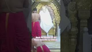 Todays Shirdi Sai Baba Kakad Aarti Mangal Snan and darshan [upl. by Bowra]