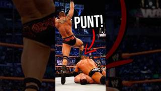 What Led To This Brutal Randy Orton Punt wwe [upl. by Yolande]