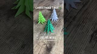 DIY CHRISTMAS TREE PAPER CRAFT TUTORIAL  HOW TO MAKE PAPER CHRISTMAS TREE  CHRISTMAS DECORATION [upl. by Inej201]