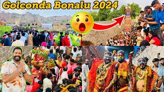 Golconda Bonalu 2024 Vlog  Bonalu Celebrations at Golconda  Hyderabad Bonalu 2024 Old City Bonalu [upl. by Ardnohs207]