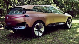 2021 BMW Vision iNEXT  interior Exterior and Drive [upl. by Anivad]