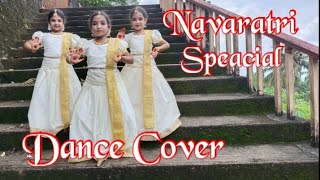 Swethambare dhare deviNavarathri specialDevi danceDance coverSemi classicalThattathin marayathu [upl. by Starbuck]