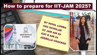 How to prepare for IITJAM BT 2025  IIT JAM 2025 strategy iitjam iitjam2025 Biotechnology [upl. by Ansel]