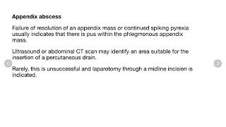 Vermiform appendix lecture 2part 2 [upl. by Naltiak]