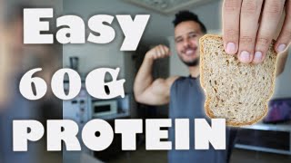 ANABOLIC WHOLE WHEAT FRENCH TOAST  توست البروتين [upl. by Legnalos]