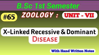 X  Linked Recessive and X  Linked Dominant Diseases  X linked recessive and Dominant Diseases [upl. by Nofpets]