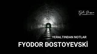 4 YERALTINDAN NOTLAR Fyodor Dostoyevski Sesli Kitap Tuğba Dursun [upl. by Gnolb468]