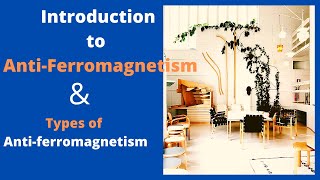 Introduction to Antiferromagnetism Types of Antiferromagnetism [upl. by Yenreit]