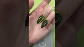 Do you remember crackle nail polish shorts beetlejuice nailtutorial [upl. by Eitsym]