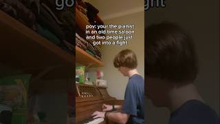 pov your in a saloon meme piano mapleleafrag [upl. by Oiram]