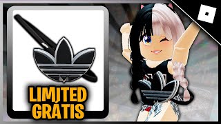 RÁPIDO PEGUE BOLSA DA ADIDAS GRÁTIS LIMITED AGORA NO ROBLOX [upl. by Tal]