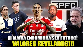 REVELADO SPFC FAZ PROPOSTA OFICIAL VALORES ASSUSTAM A TORCIDA DI MARIA ENCAMINHA ACORDO E [upl. by Tuck685]