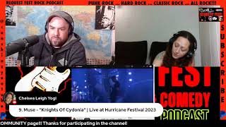 MUSE Knights Of Cydonia Request Fest Reaction [upl. by Kinemod937]