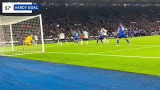 Jamie Vardy goal against Tottenham Spurs  Leicester vs Tottenham Spurs  Premier League 202425 [upl. by Yoccm]