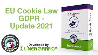 EU Cookie Law GDPR Banner  Blocker – Update 2024 – PrestaShop Module [upl. by Ayanat]