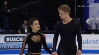 Madison Chock  Evan Bates SD 2017 US Championships [upl. by Assil]