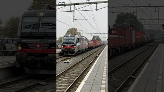 ÖBB 193 454 met Linz Shuttle in Horst Sevenum [upl. by Luapsemaj]