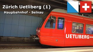 Zürich Uetliberg Bahn 1 Hauptbahnhof to Selnau 4K October 2024 swizerland zürich Uetliberg [upl. by Filipe]