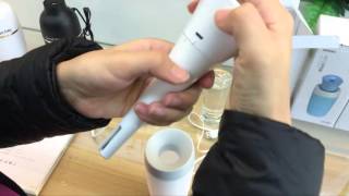 How to use mini humidifier [upl. by Aksehcnarf549]