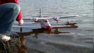 Twinstar II Flying Boat  first flight off water [upl. by Hunsinger79]